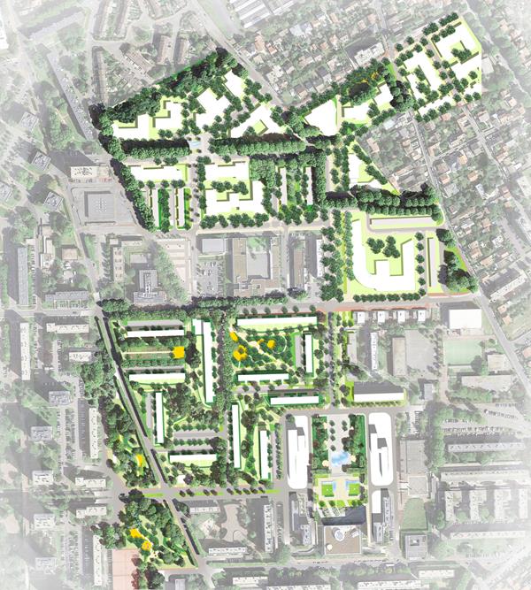 Créteil, le quartier Mont-Mesly se réinvente