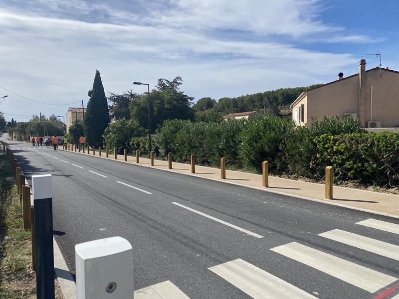 Saint-Chamas réinvente sa traversée urbaine