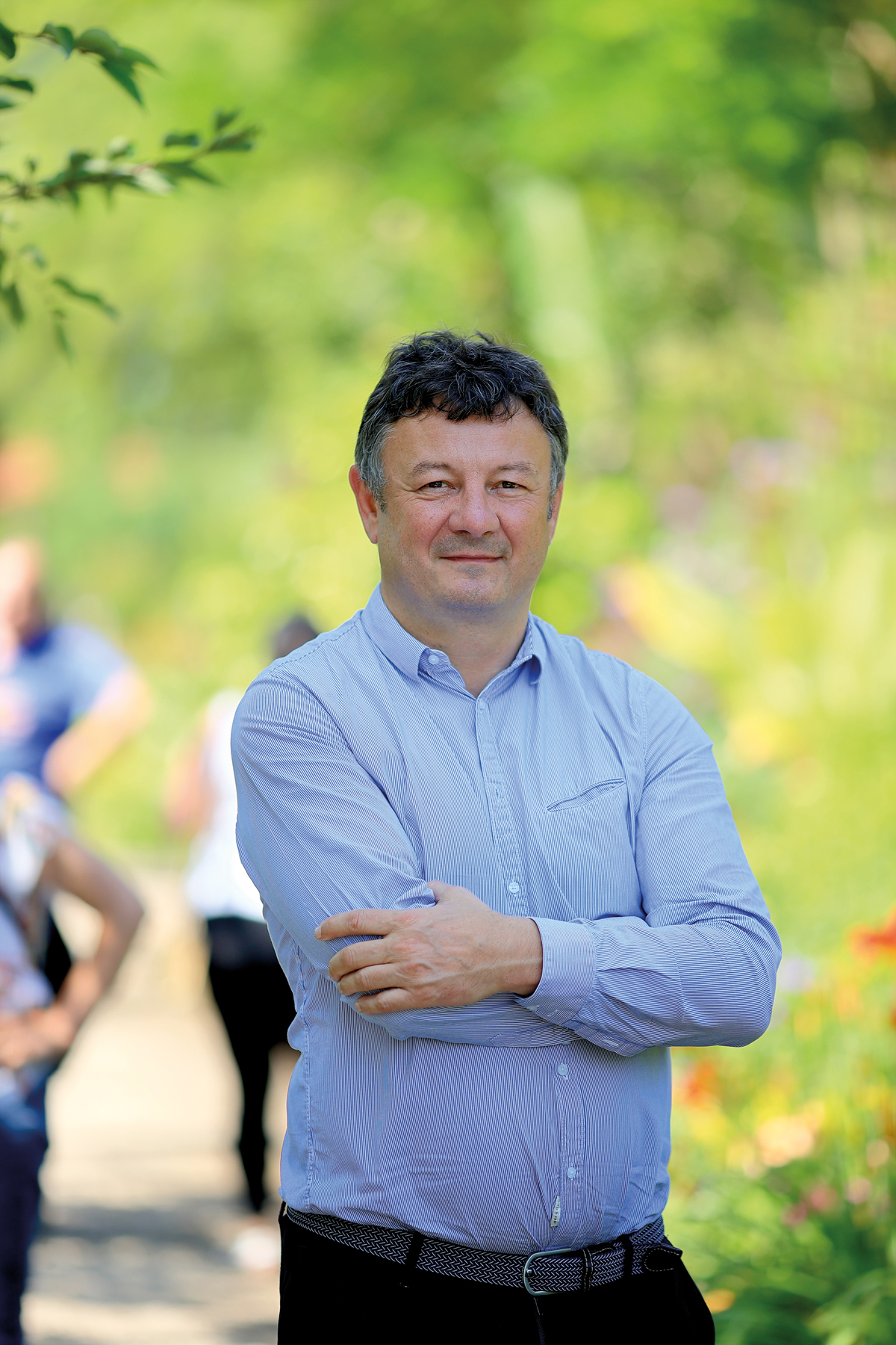 Frédéric Pomarez, maire de Mimizan 