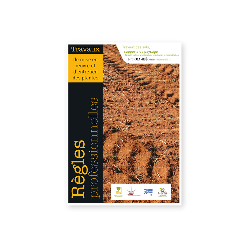 Les Règles professionnelles (P.C.1-R0 Travaux des sols, supports de paysage) - Picture 1