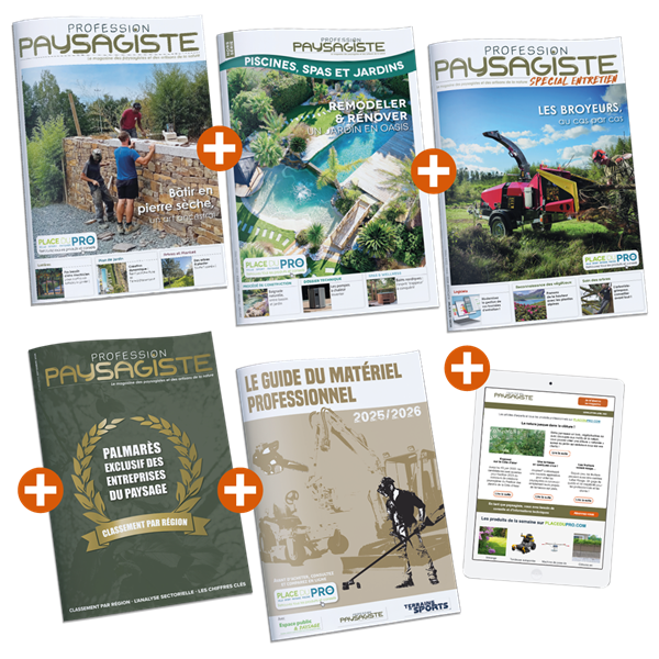 Abonnement à Profession Paysagiste et ses hors-séries !